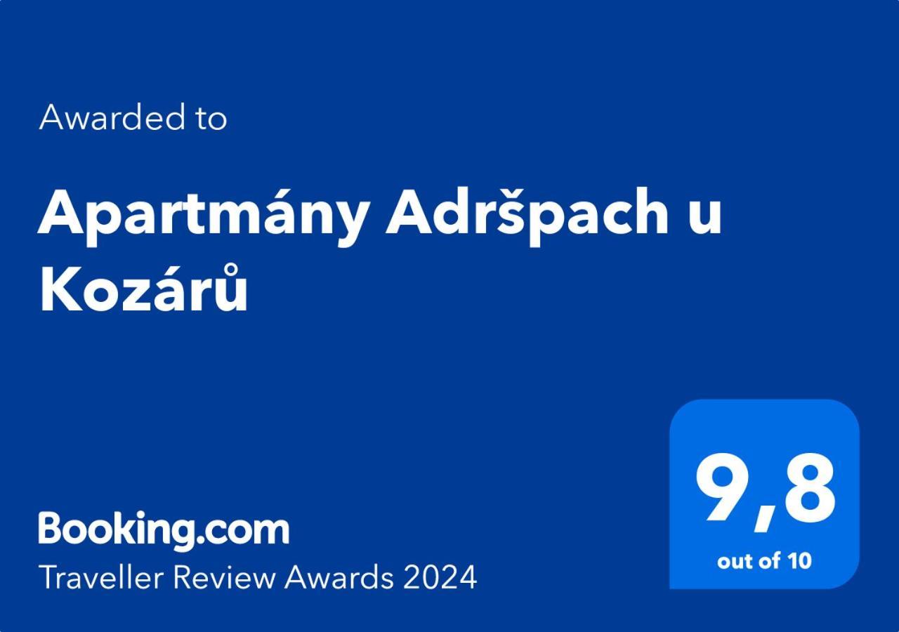 Apartmany Adrspach " U Kozaru " Teplice nad Metuji Bagian luar foto